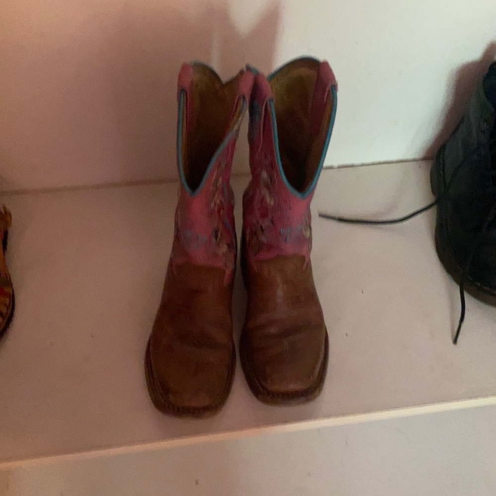 Girls Macy bean cowboy boots